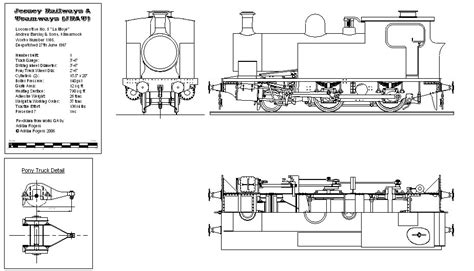 Steam Train Tank Locomotive Barclay Kitson Peckett Hawthorne