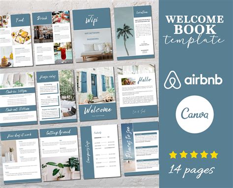 Airbnb Welcome Book Template Word