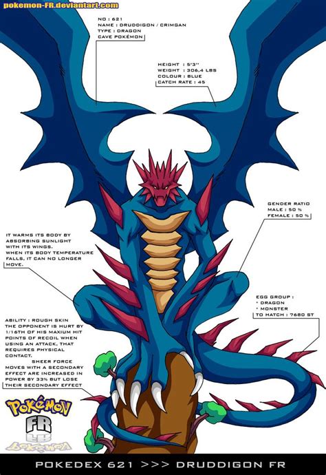 pokedex  druddigon fr  pokemon fr  deviantart kinder zimmer