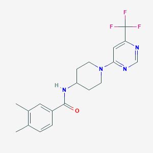 Dimethyl N Trifluoromethyl Pyrimidin Yl Piperidin Yl