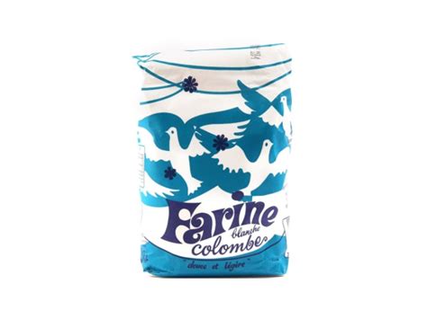 Farine De Blé T55 Sachet 1kg X10 Blanche Colombe Par Distributeur 150