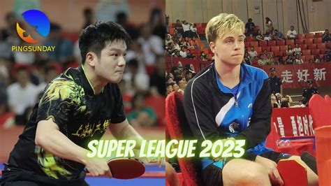 Live P Fan Zhendong Vs Truls Moregard China Super League