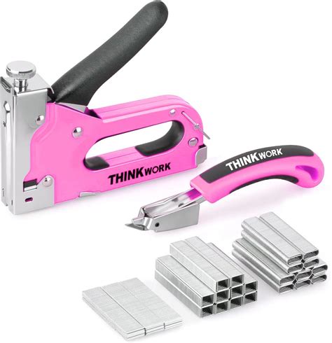 Amazon Thinkowrk In Staple Gun Light Pink Staple Guns Home