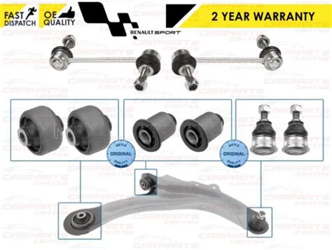 For Renault Megane Sport Rs R R R Cup Trophy Ball Joints Bushes