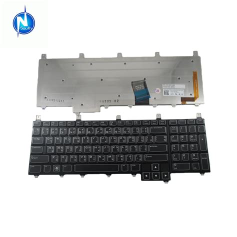 Brand New Laptop Keyboard For Dell Alienware M17x R3 R4 Backlit Thai ...