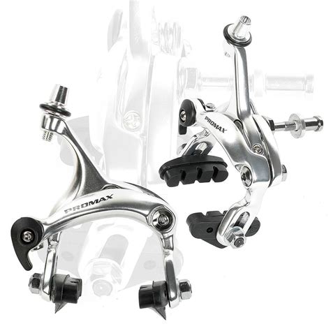 Promax Aluminum Bike U Brake Caliper Front Silver Ebay