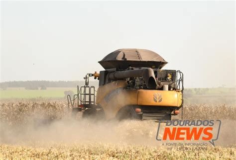 Colheita Da Safrinha De Milho Atinge No Mato Grosso Do Sul