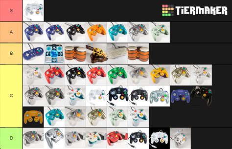 GameCube Controllers Tier List Community Rankings TierMaker