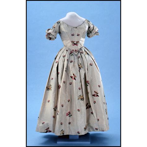 Old Rags Evening Dress Ca 1840 50 United Kingdom Worn In