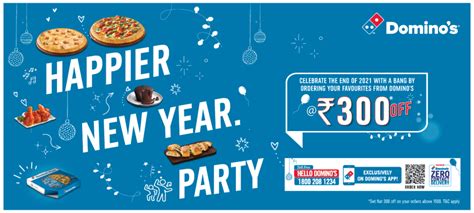 Dominos New Year Offers Get Up To Off