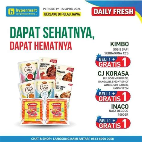 Katalog Promo Jsm Hypermart Hyper Diskon Weekend Periode April