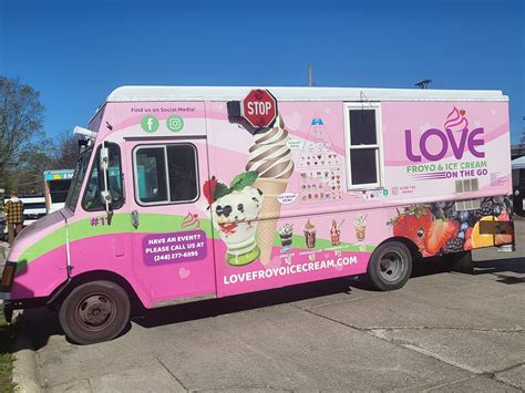 Love Froyo Ice Cream Florida Food Trucks