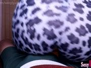 Hot Assjob Lap Dance In Tight Leggings Wearing Sexy Swimsuit Underneath Xxx Mobile Porno