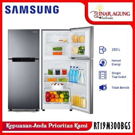 Jual Samsung Kulkas Pintu Rt M Bgs Se L Silver Jadebek