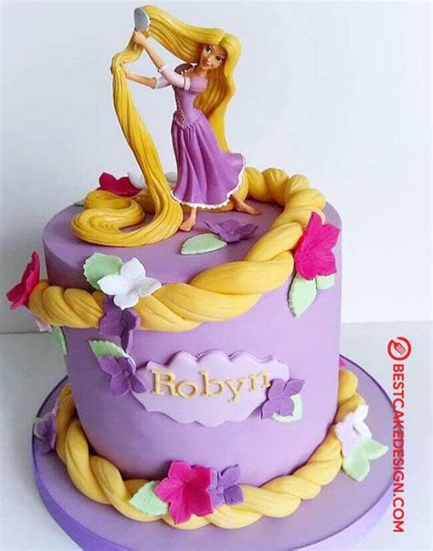 50 Tangled Cake Design Cake Idea October 2019 Rapunzel Birthday