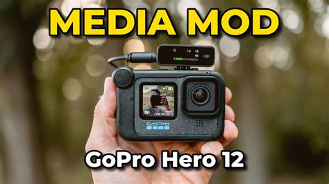 Gopro Hero Media Mod Bessere Audioqualit T Dank Externer Mikrofone