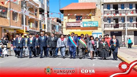 Con Participaci N De Autoridades De La Provincia De Yunguyo Se