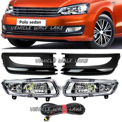 Luces LED antiniebla delanteras para coche lámpara con cubierta de