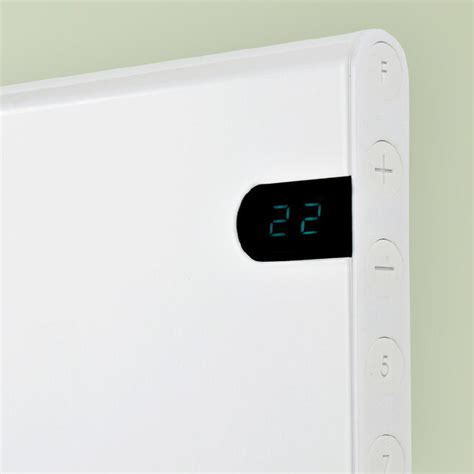 Adax Neo Modern Electric Panel Heater Timer Wall Mounted