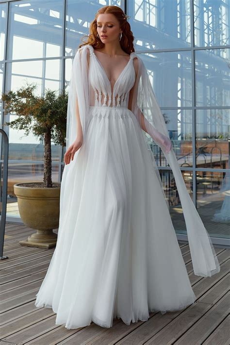 Greek Goddess Wedding Dress Strapless