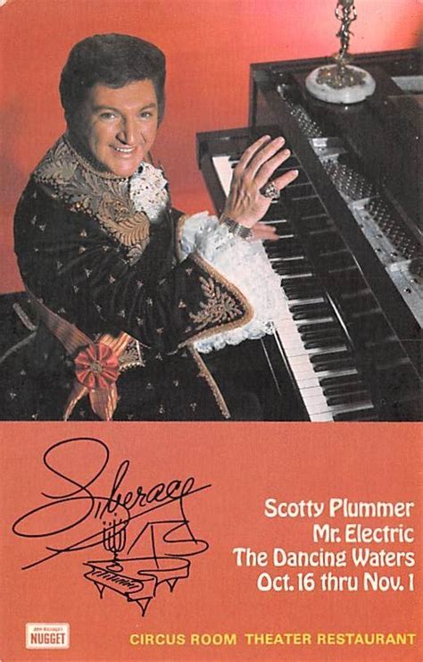 Liberace Scotty Plummer Mr Electric The Dancing Waters Actor