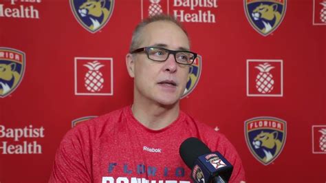 Paul Maurice Florida Panthers September 30 2022 Youtube