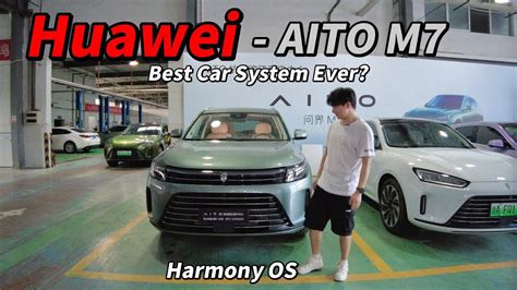 Huawei AITO M7 With Harmony OS Electric Driven SUVBetter Car System