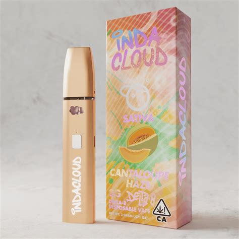 Indacloud Delta 8 Thc Live Resin 2g Disposable Vape Pen The Calm Leaf