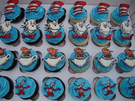 Dr Seuss Cupcakes And More From Crumbs Custom Cupcakes Greenwood Missouri