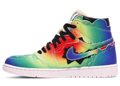 J Balvin X Air Jordan 1 Retro Og High Colores Y Vibras Faculty Kicks