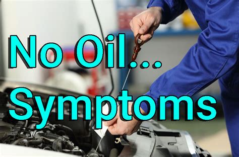 Signs Of Low Engine Oil