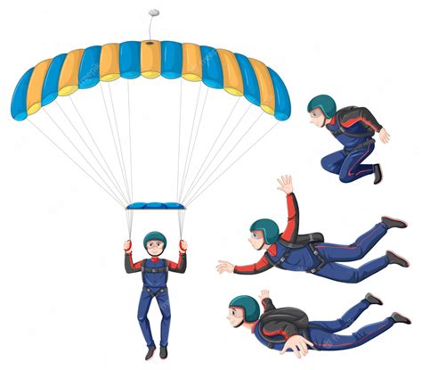 Skydiver Vector Vectors Hi Res Stock Photography And Images Alamy