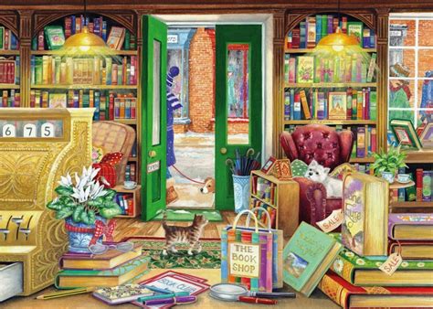 Онлайн пазл «Книжный магазин»