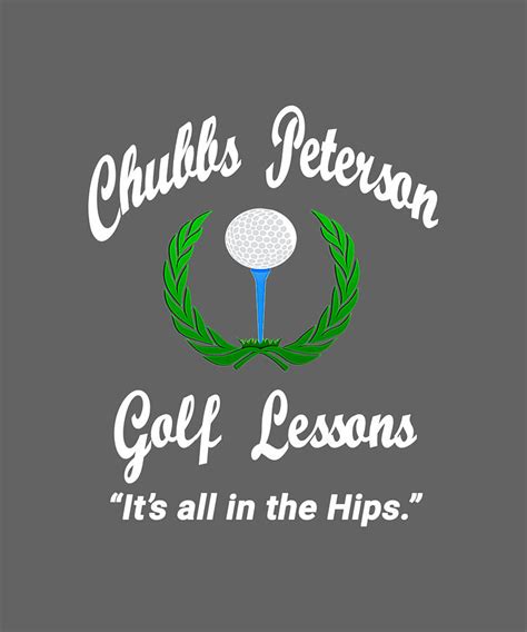 Happy Gilmore Chubbs Peterson Golf Lessons Tapestry - Textile by Hall ...