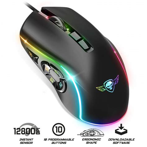 Souris SPIRIT Of GAMER ELITE M30 Filaire RGB Infinytech Reunion