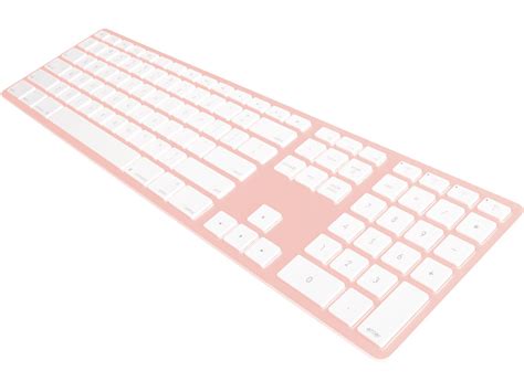 USA Matias Bluetooth Aluminum Keyboard Rose Gold : FK418BTRG-US : The ...