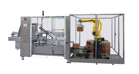 Integrated Case Packer And Palletizer Footer Bergami Packaging Solutions