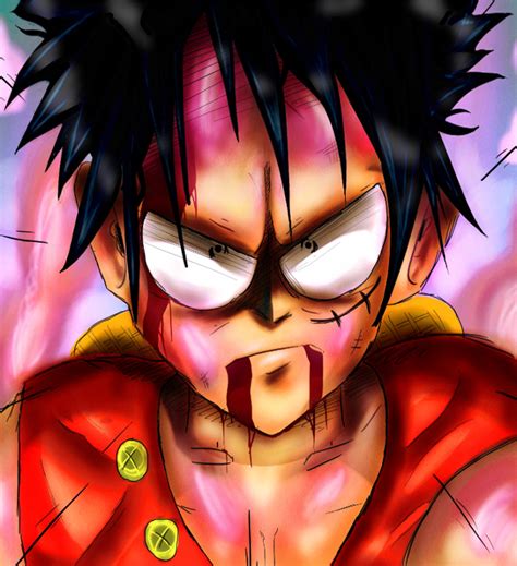 Luffy Gear Second by Orderly-Lemon on DeviantArt