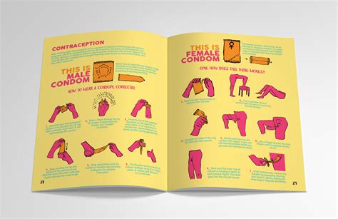 Sex Education Info Book Behance