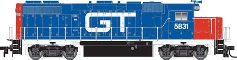 Grand Trunk Western Gtw Gp38 2 Locomotive By Rogue Rattlesnake On