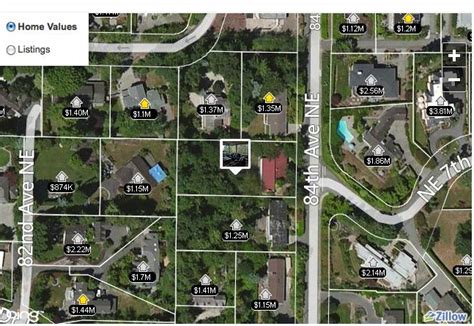 This Bird S Eye View Map Shows The Values Of The Homes Surrounding Our