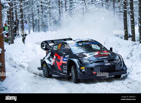 In Shakedown During Fia World Rally Championship Wrc Rally Sweden 2024