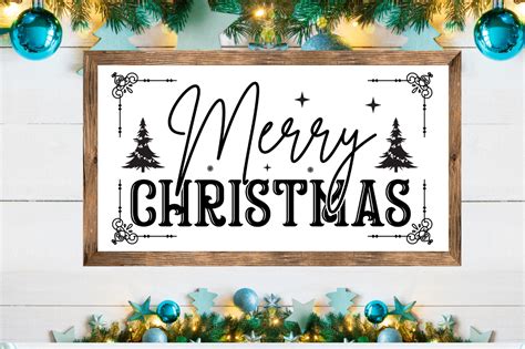 Vintage Christmas Sign Svg Bundle By Designs Dark Thehungryjpeg