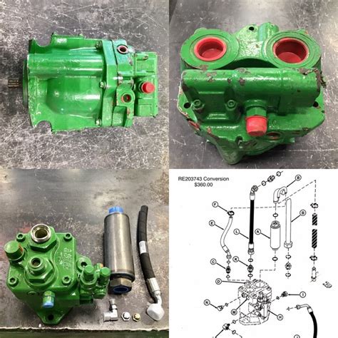 John Deere Hydraulic Pump Parts For John Deere 6120 6210 6220 6300