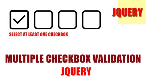 At Least One Checkbox Checked Jquery Validation Most Correct