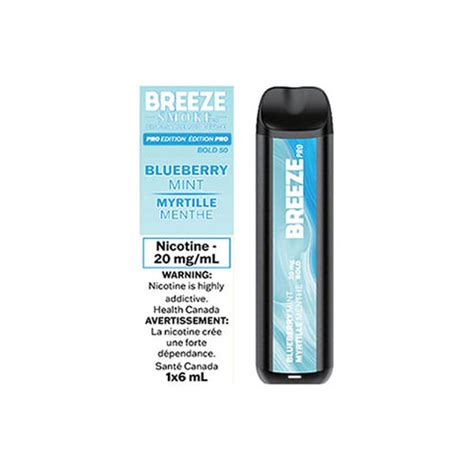 Breeze Pro Blueberry Mint – Vapeluv.com – vapeluv.com