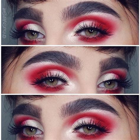 Red Eyeshadow Makeup Eye Makeup Art Artistry Makeup Skin Makeup Eyeliner Makeup T