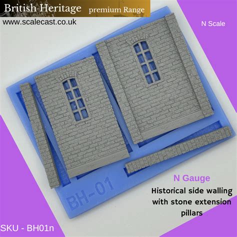 N Gauge Model Railway British Heritage Building Sections With Extension