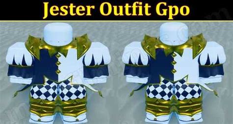 Jester Outfit l GPO l Fast