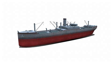 D Model Ship Merchant Ship Cgtrader